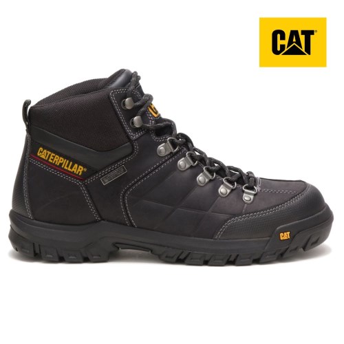 Caterpillar Threshold Waterproof Miesten Turvakengät Mustat (QIYLK)